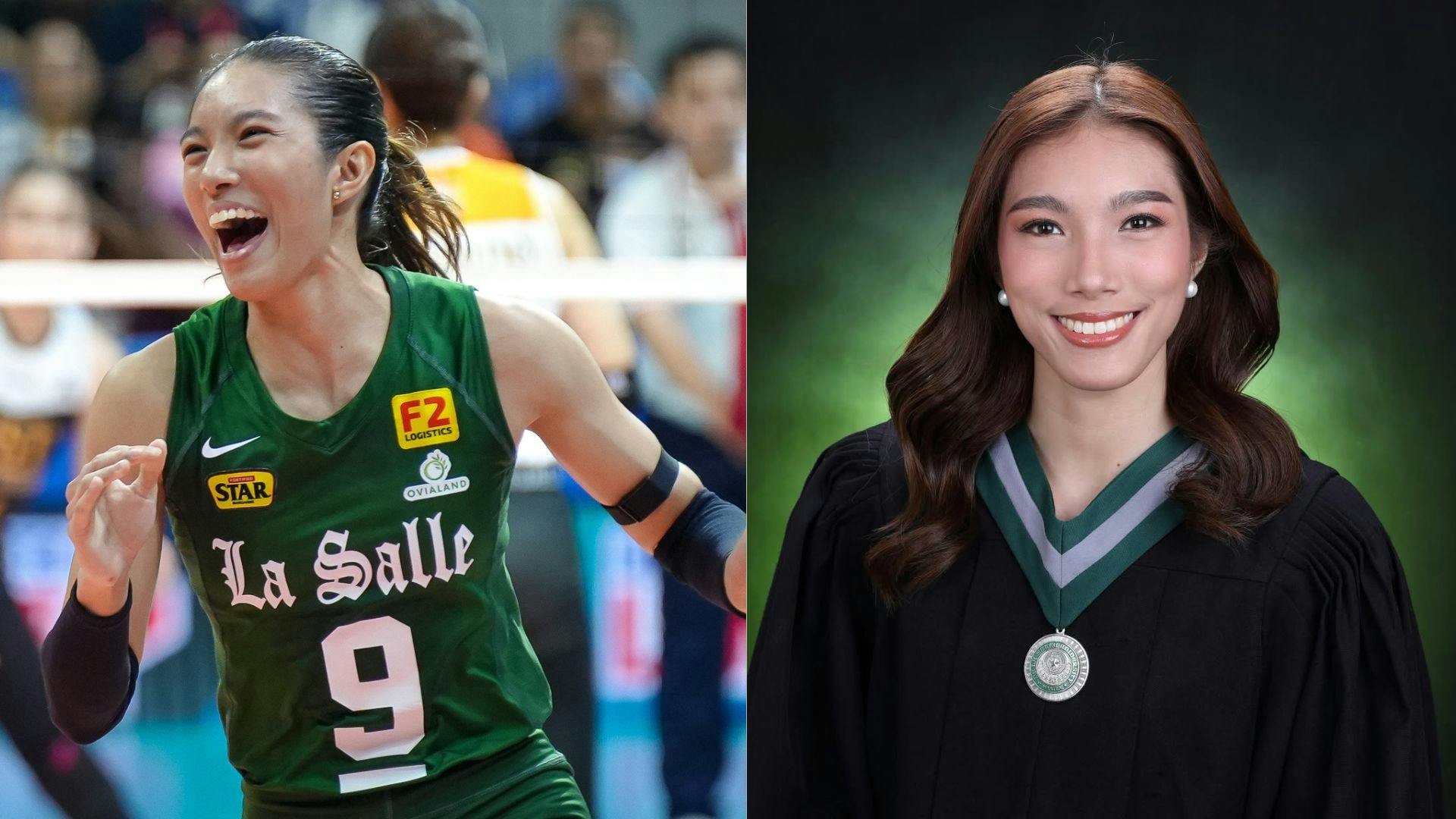 Ace on and off the court: Julia Coronel bags her IT degree from DLSU